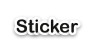 Sticker